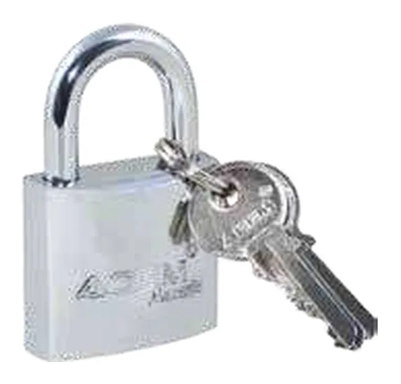 Chrome-plated padlock cp — 009000