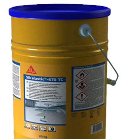 Sikalastic®-670 TC — UV-resistant aliphatic roof finishing coat