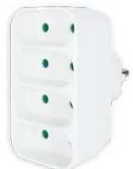 Quadriplite droite 4x2P STIEL