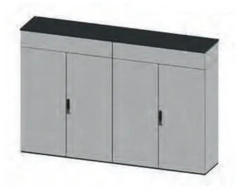 Enclosure accessories — modular cable routing top for CQE