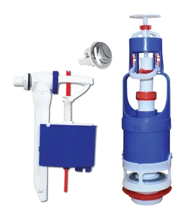 Mécanisme de chasse Bella à double poussoir avec flotteur coulissant — EJIM JWC2031