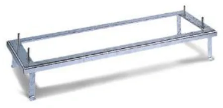 Accessories and spare parts for metering enclosures — Tubular support. in compliance with enel ds 4553 specifications