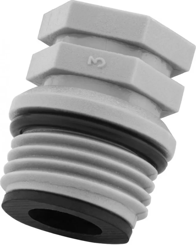SOPAL — Bouchon mâle G1/2&Prime; avec joints plat et torique — 6050A00