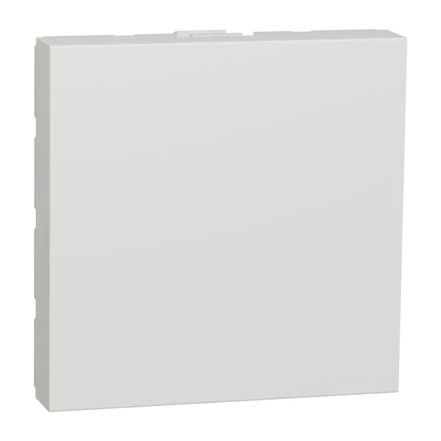 New Unica NU986618 blind cover — white
