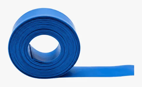 Blue DRS heat-shrink tubing