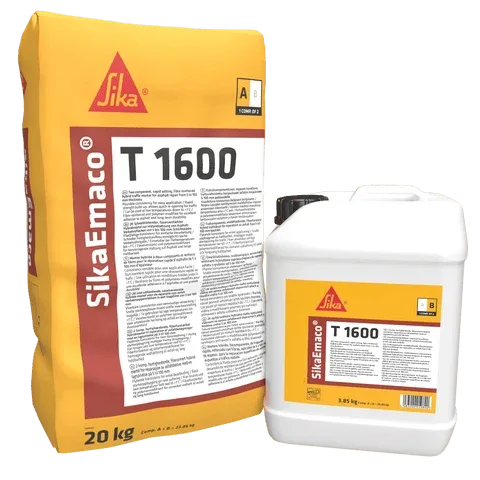 SikaEmaco® T 1600 — Rapid-setting hybrid mortar for asphalt repair