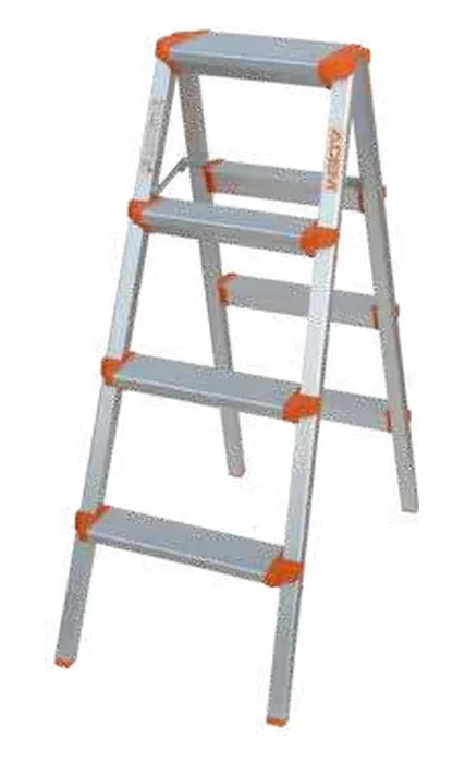 Step stool aluminium double-sided access — 700430