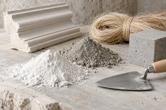 Range selection: Cement, plaster & fibres