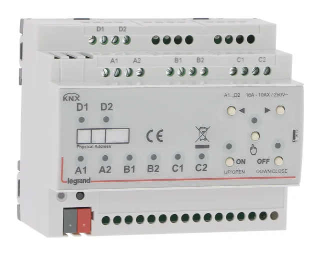 Legrand controller — 16A, 6 modules, IP20 — 002672