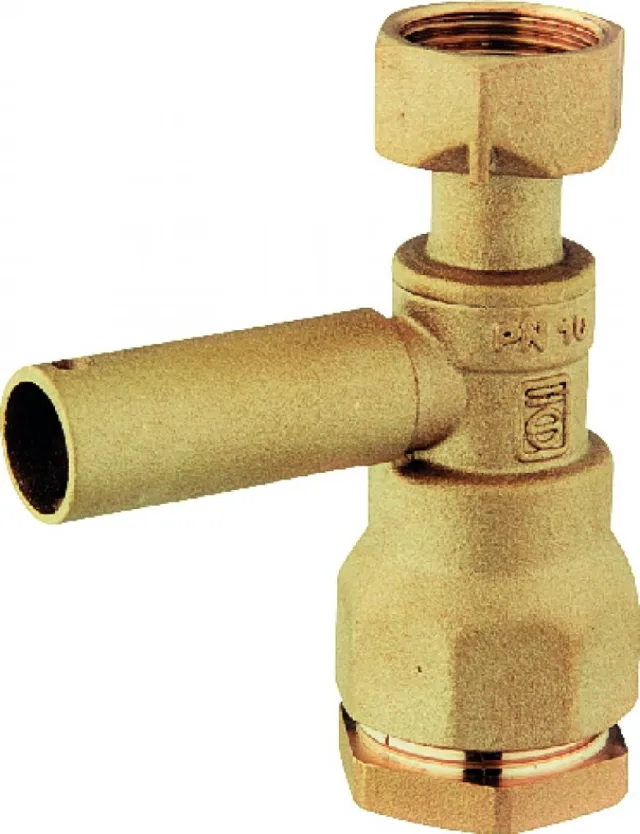 KWIKFLO straight before-meter stopcock — SOPAL