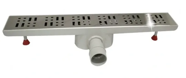 Caniveau de douche à l'italienne inox L56 Prestige 316L EJIM JSB1020