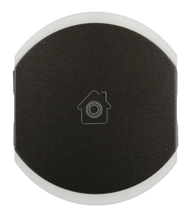 Legrand Céliane cover plate — Black — 065080