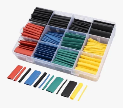 Heat-shrink tubing assortment box