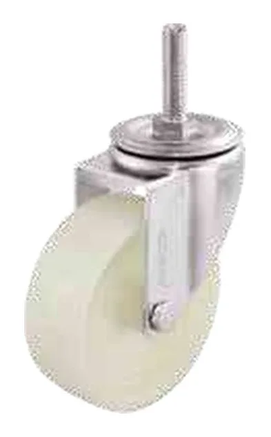 Steel caster with stem, polyamide wheel — 804000