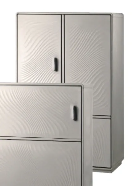 Armoire de voirie Grafi 9 Largeur 910mm — Un compartiment avec socle intégré