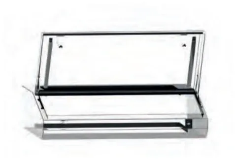 Consoles — Equipment support rails for modular and video desks