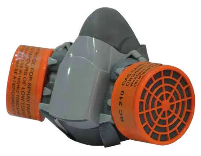 Dual-cartridge silicone respirator — 110120