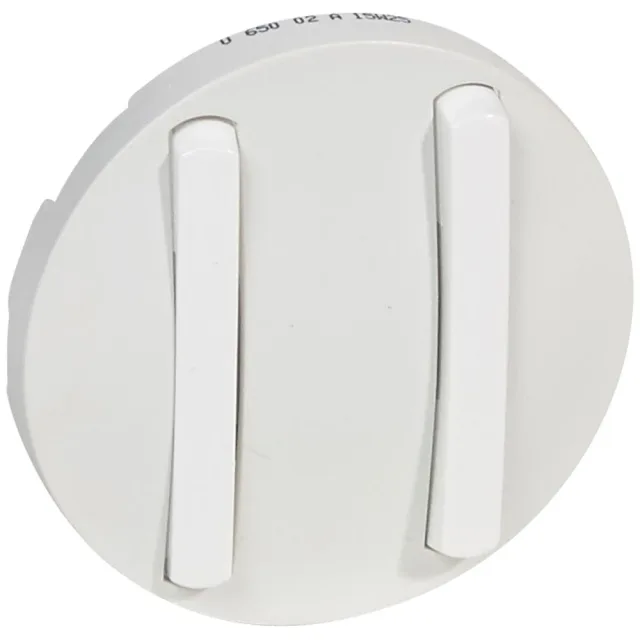 Legrand Céliane cover plate — White — 065002