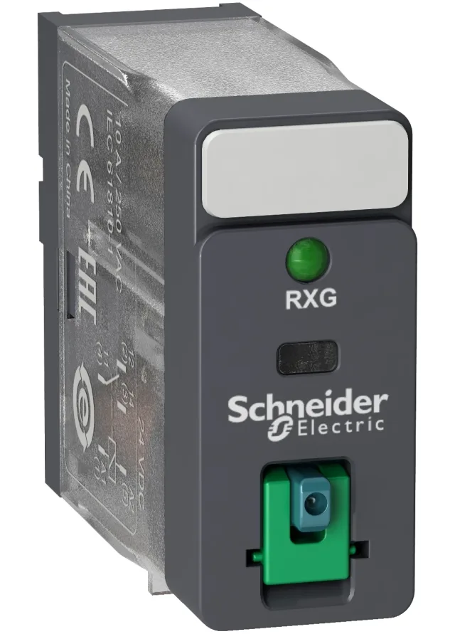 Plug-in interface relay RXG12JD — 12 V DC