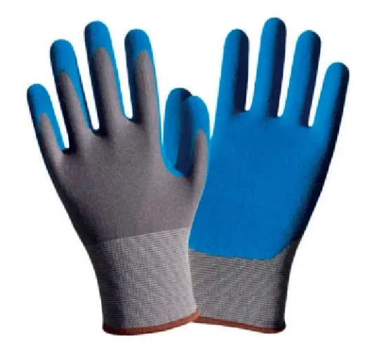 Prestige 1101D latex-coated handling gloves