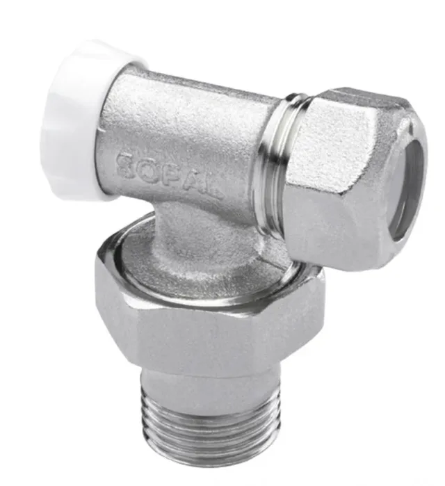 SOPAL — Male lockshield valve + PTFE olive — 1204A03