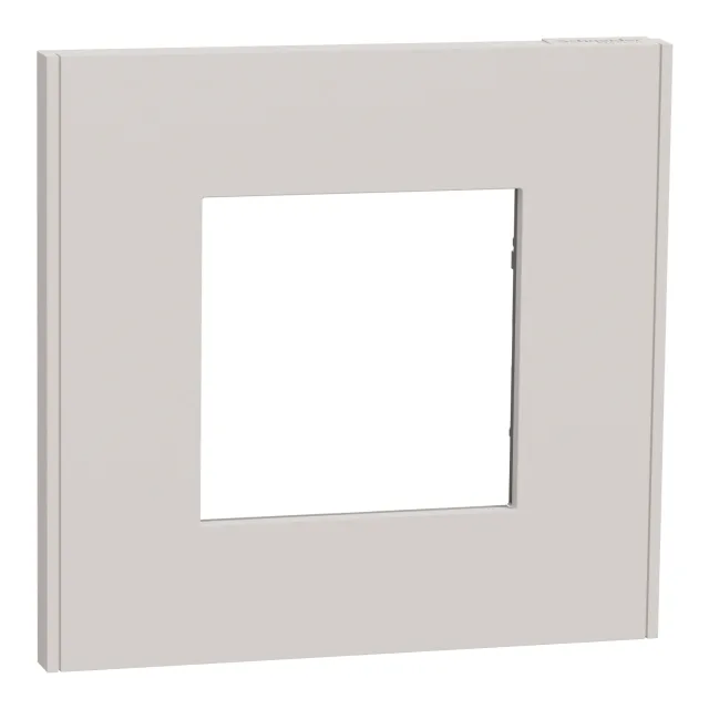 Plaque de finition New Unica NU600224 — gris clair