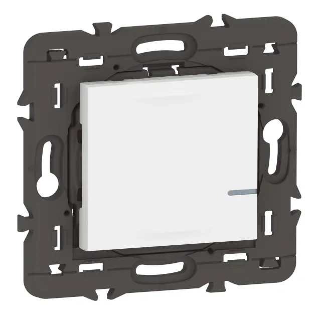 Commande sans fils Mosaic with Netatmo pour éclairage et prise connectés – blanc sans plaque — Legrand