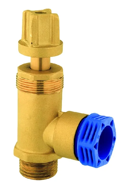 SOPAFLO vertical poppet tapping valve, metric thread — SOPAL
