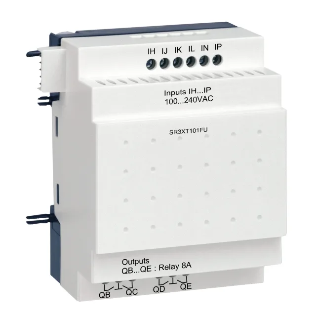 Zelio Logic SR3 SR3XT101FU i/o extension – 10 I/O – 100-240 V AC