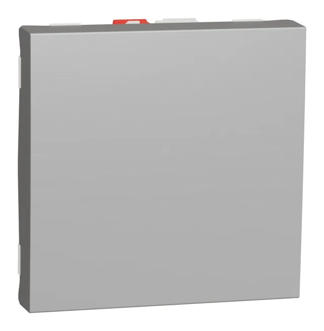 Interrupteur va-et-vient New Unica NU320330 — aluminium