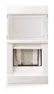 White RJ45 CAT 6A UTP outlet for floor box — SOMEF 45977SBR-CAT6AUTP