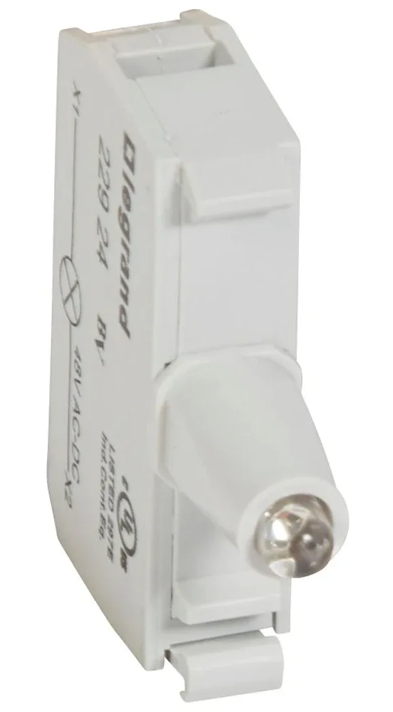 Bloc pour tête lumineuse Osmoz raccordement à vis – 48V~ ou 48V= – jaune — Legrand