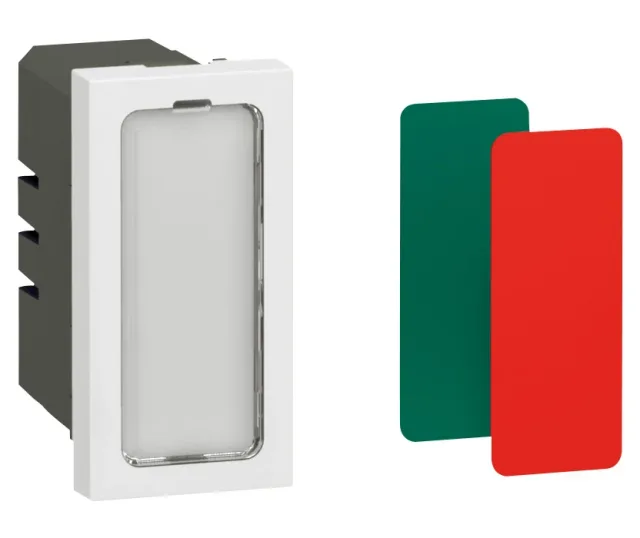 Legrand Mosaic indicator — 1 module, White — 078501