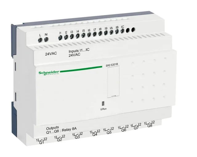Zelio Logic SR2/SR3 SR2E201B smart relay – 20 I/O – 24 V AC