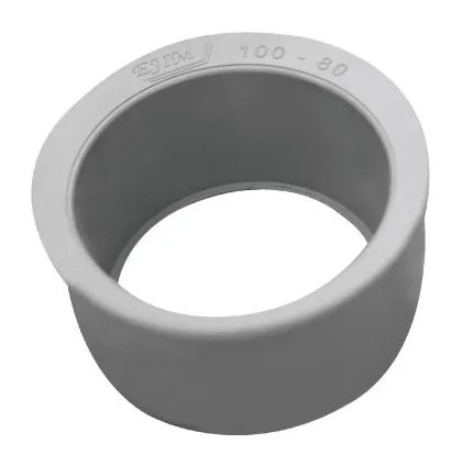 Reducing plug in PVC 100 × 80 — EJIM JCA4081