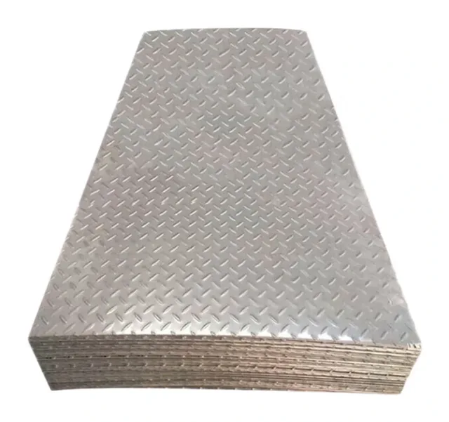 Steel chequered plates