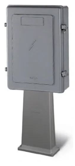 Road columns in aluminium alloy – RP series — Empty versions – 1 compartment