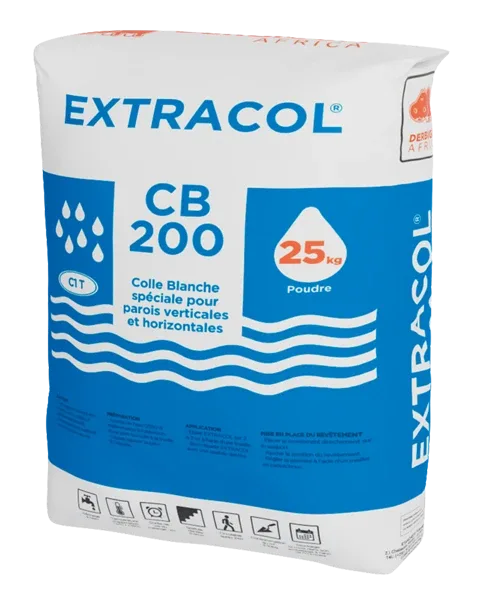 EXTRACOL CB 200 C1TE — mortier-colle blanc