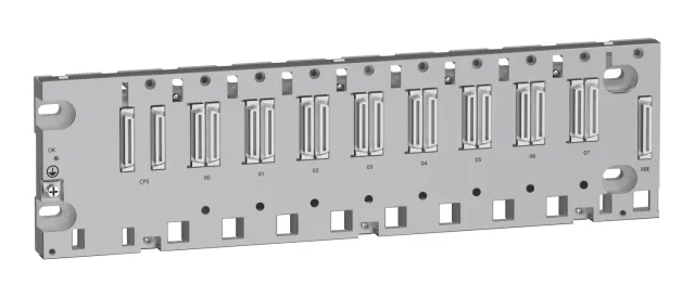 Modicon X80 BMEXBP0800 ethernet and x-bus backplane – 8 slots