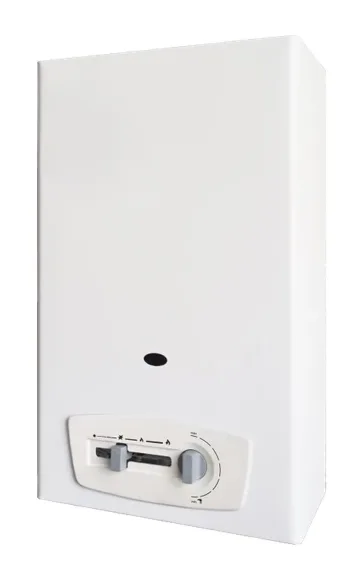 PG-07 — Gas water heater, with piezo ignition, 8–14 L/min