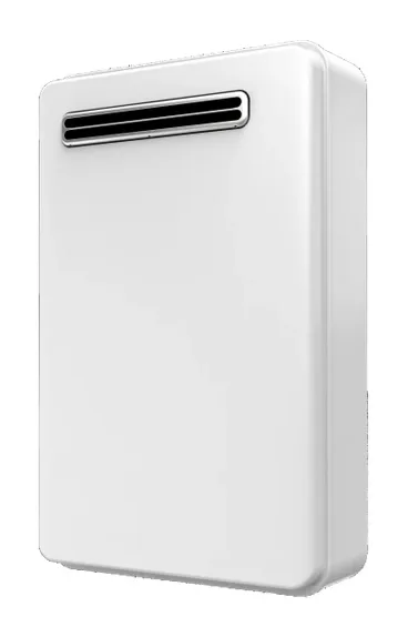 PRESTIGE PG-12 — Gas water heater, for outdoor installation, 16–24 L/min