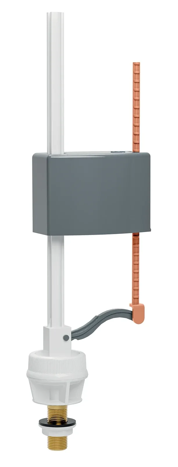 SOPAL — Bottom-entry cistern fill valve with brass tail — 61DZA00