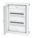 Enclosure with metal door flush-mounted 24+4 modules — SOMEF RB21E