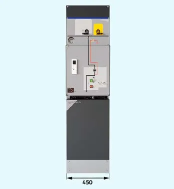Ormazabal cgm.zero24-v — Medium-voltage (MV) switchgear cubicle — Vacuum circuit-breaker protection