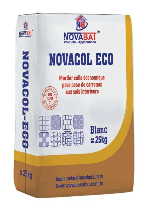 NOVACOL ECO — mortier-colle pour carrelage intérieur