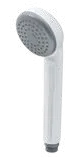 White anti-limescale hand shower — SOPAL 1091A10