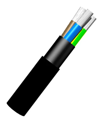 NAYY-J/O 0.6/1 kV aluminium power cable