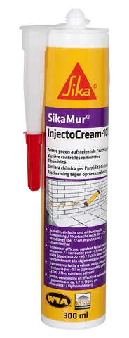 SikaMur® InjectoCream-100 — Injection cream for rising-damp treatment