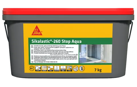 Sikalastic®-260 Stop Aqua — Ready-to-use waterproofing resin for wet rooms
