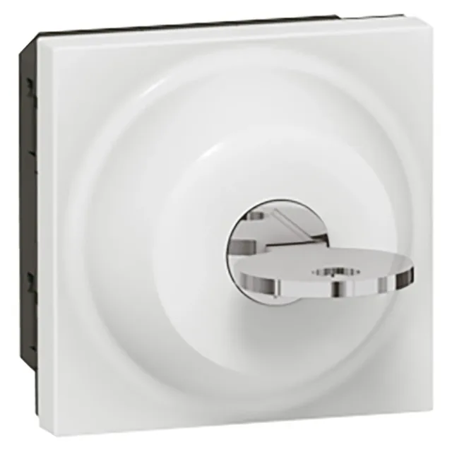 Legrand Mosaic switch — 6A, 250V, 2 modules — 077072